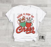 Load image into Gallery viewer, Cup Of Cheer DTF- All Sizes
