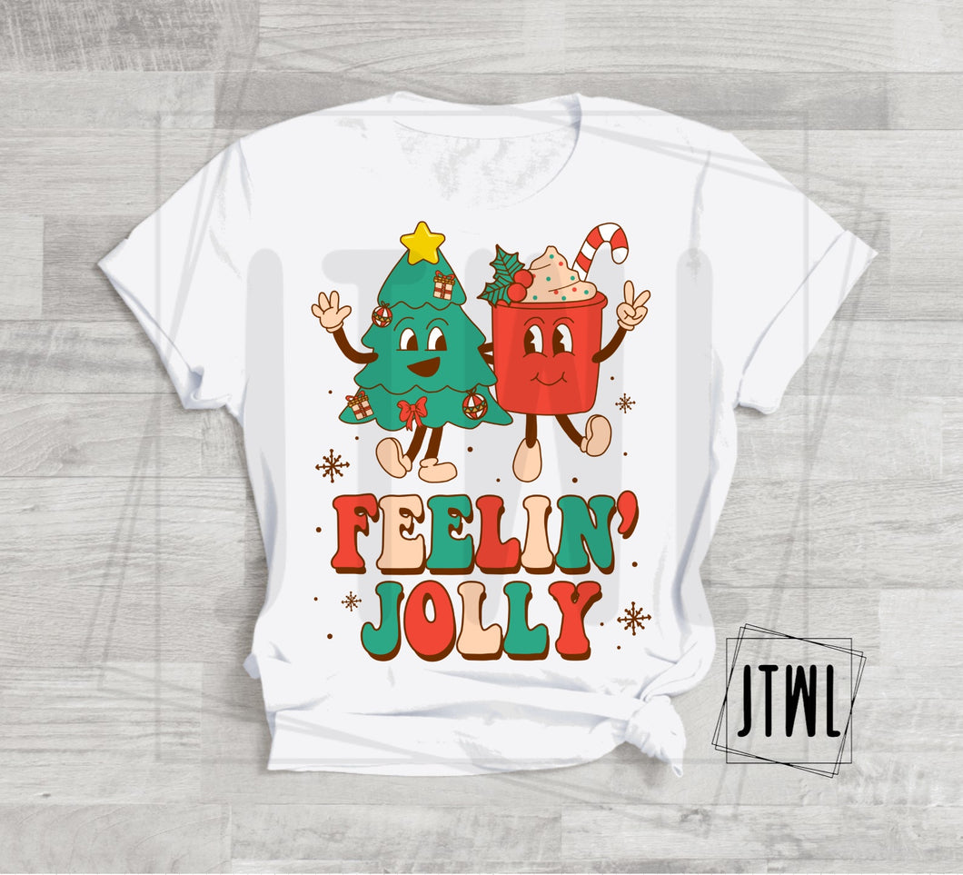 Feelin' Jolly DTF- All Sizes