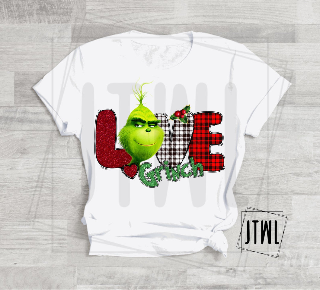 Green Guy Love DTF- All Sizes