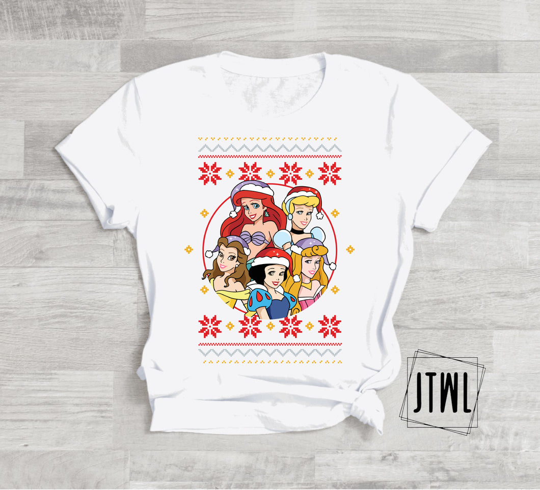 Christmas Princesses DTF- All Sizes