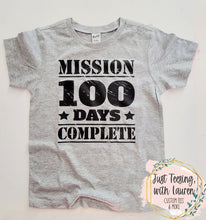 Load image into Gallery viewer, Mission 100 Days Complete- Toddler/Youth
