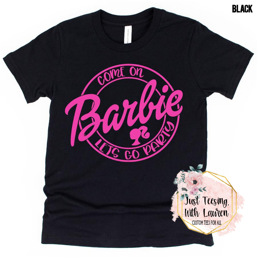 Barbie Logo- Toddler/Youth