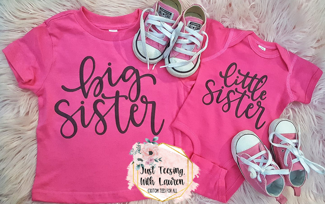 Big Sister- Toddler/Youth