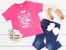 Load image into Gallery viewer, You Like My Bow?! Toddler/Youth
