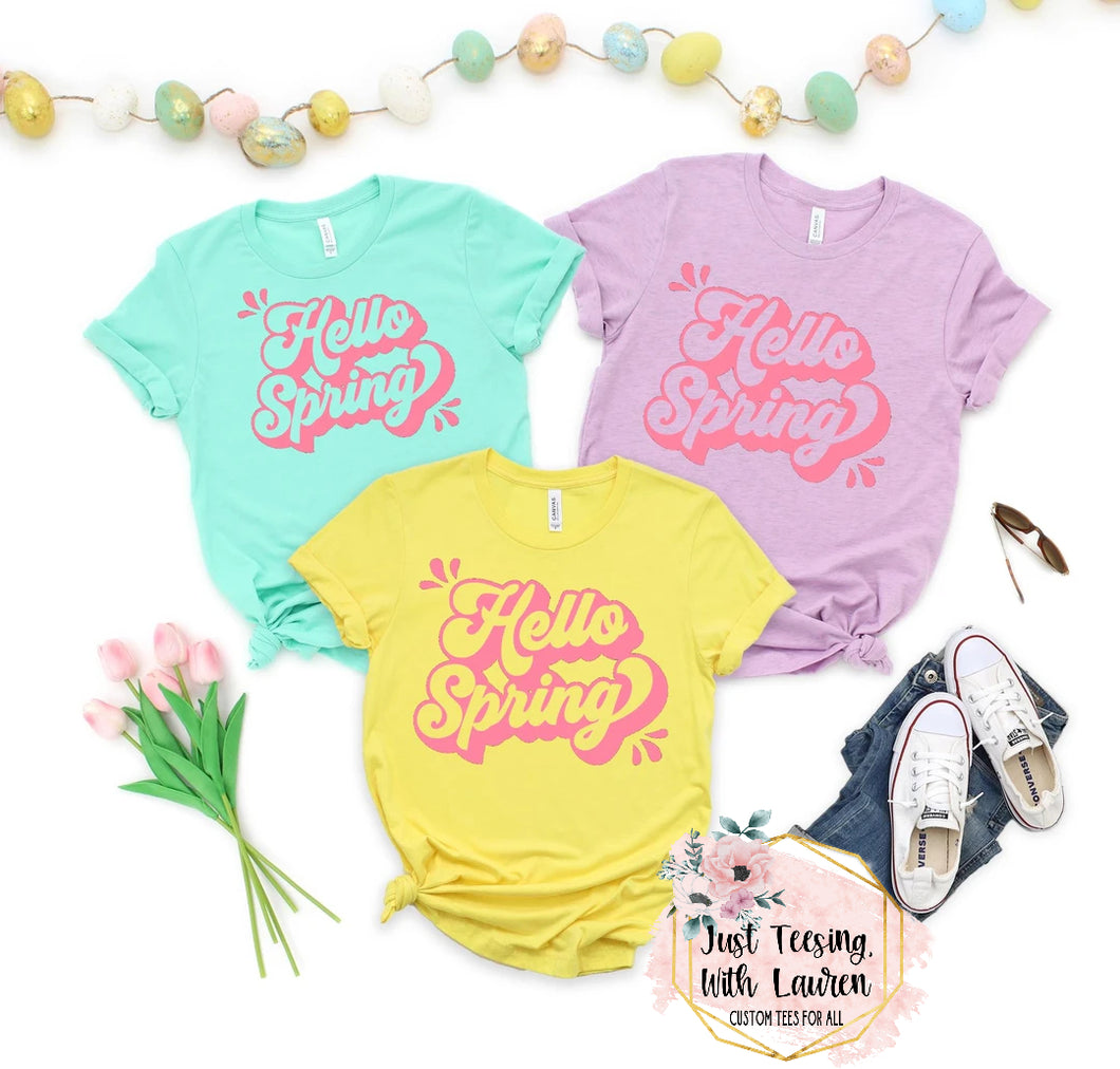 Hello Spring- Adult
