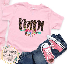 Load image into Gallery viewer, Mini Floral Arrow- Toddler/Youth
