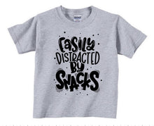 Load image into Gallery viewer, Easily Distracted By Snacks- Toddler/Youth
