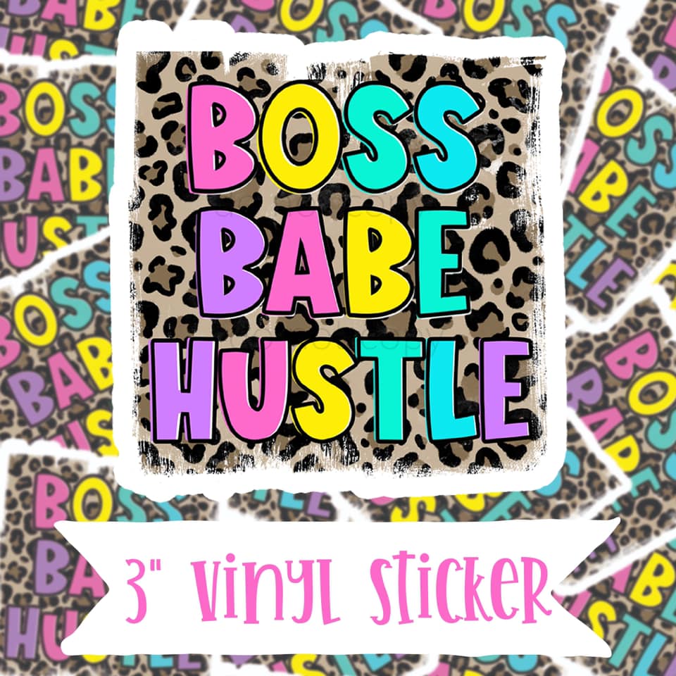 Boss Babe Vinyl Sticker Decal