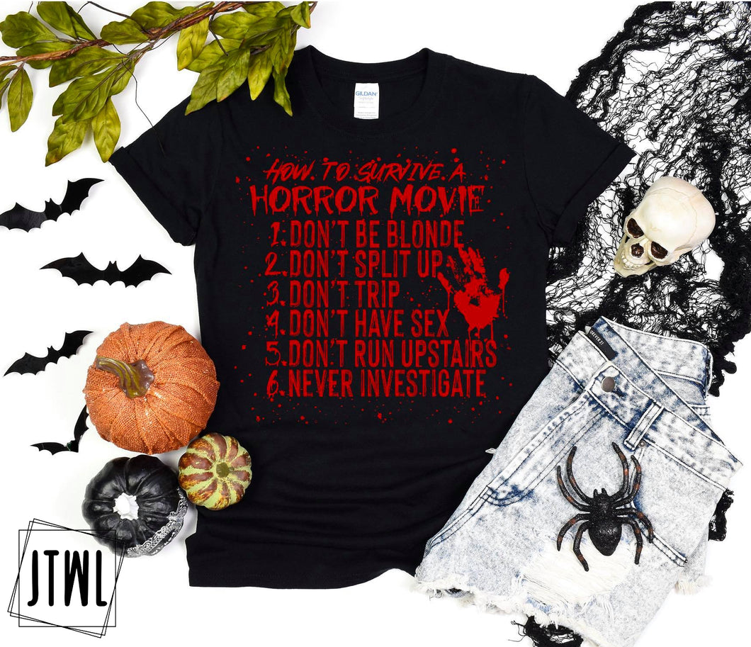 How To Survive A Horror Movie- Adult