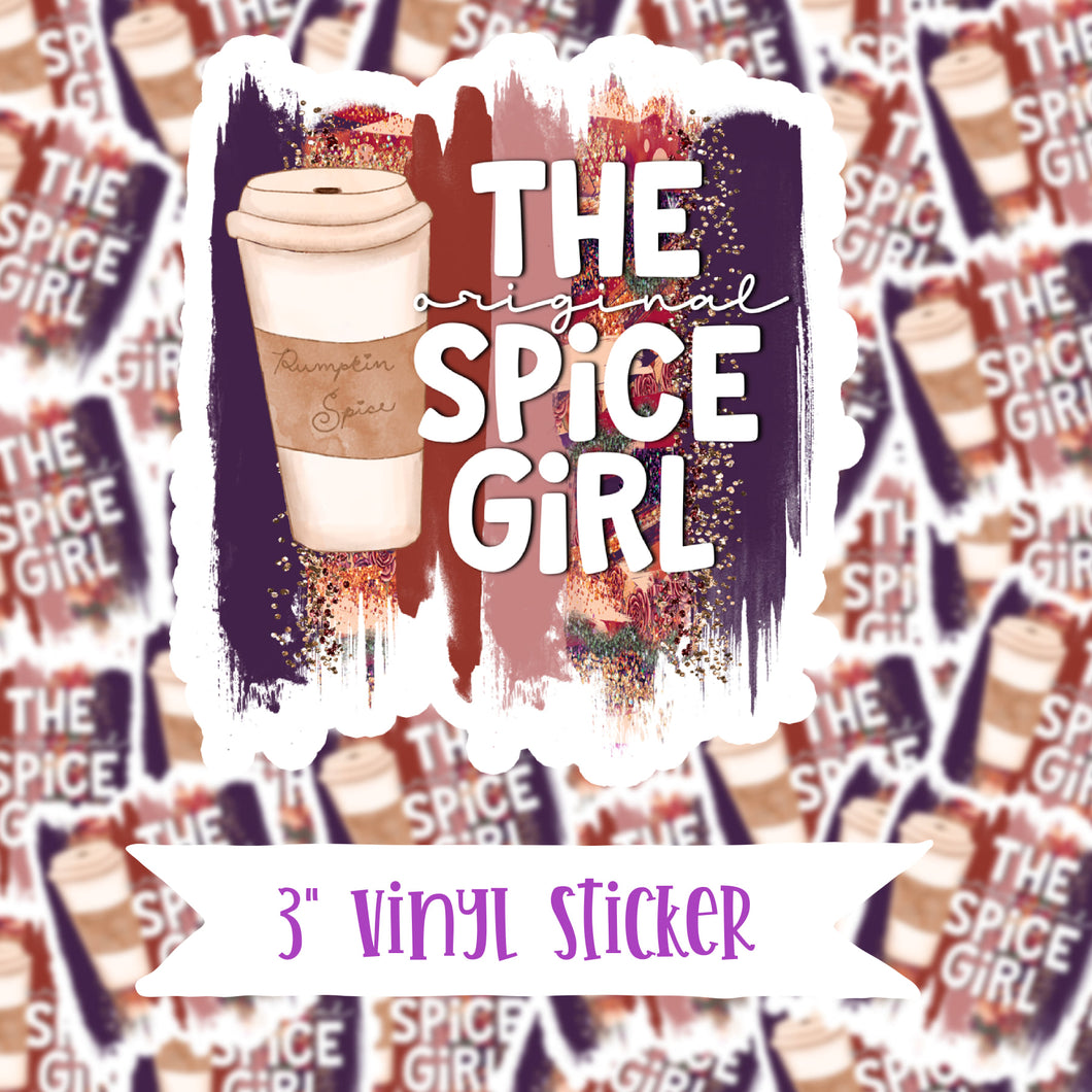 The Original Spice Girl Vinyl Sticker Decal