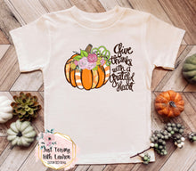 Load image into Gallery viewer, Give Thanks With A Grateful Heart- Toddler/Youth
