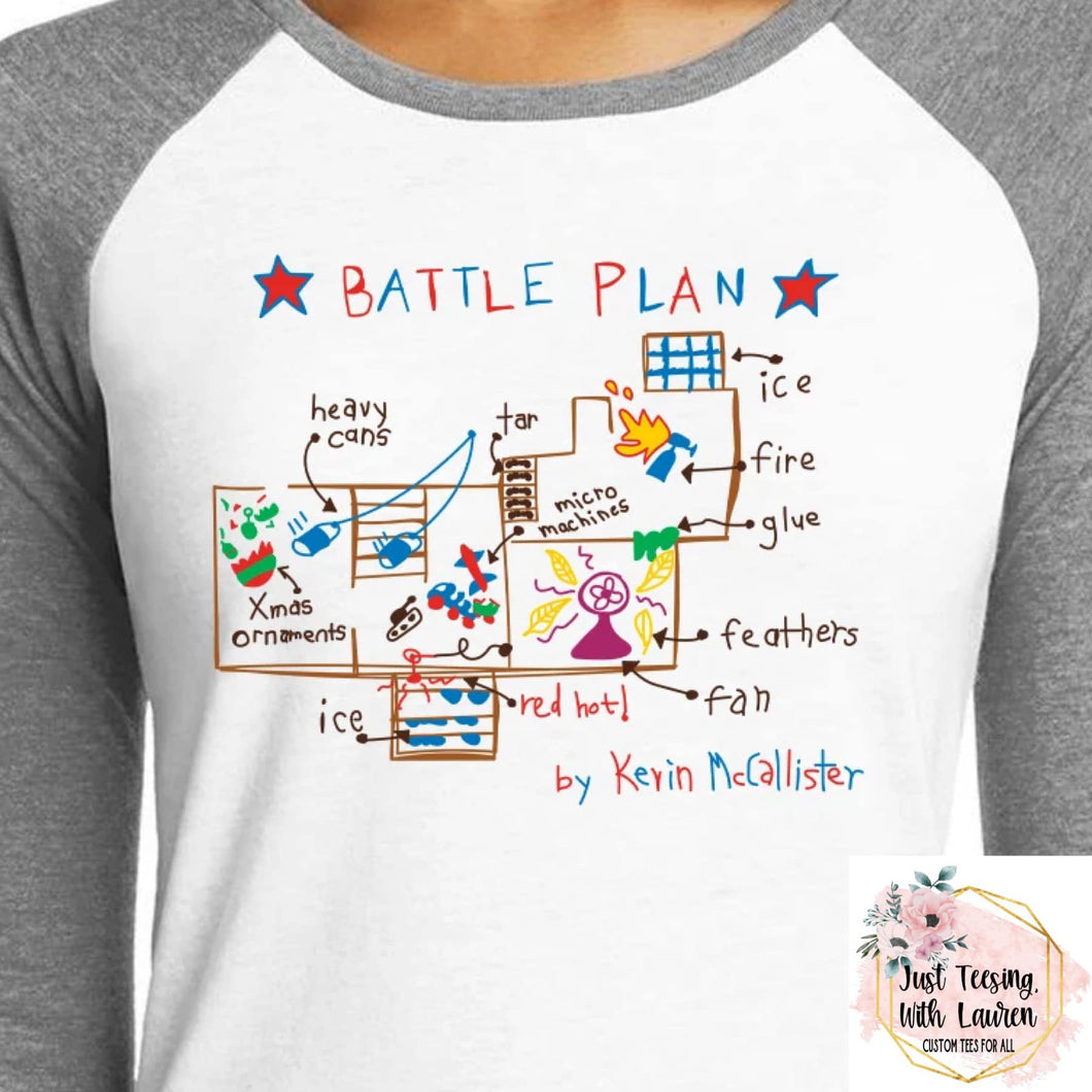 Kevin's Battle Plan- Toddler/Youth