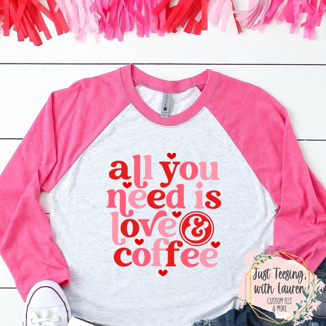Love & Coffee- Adult