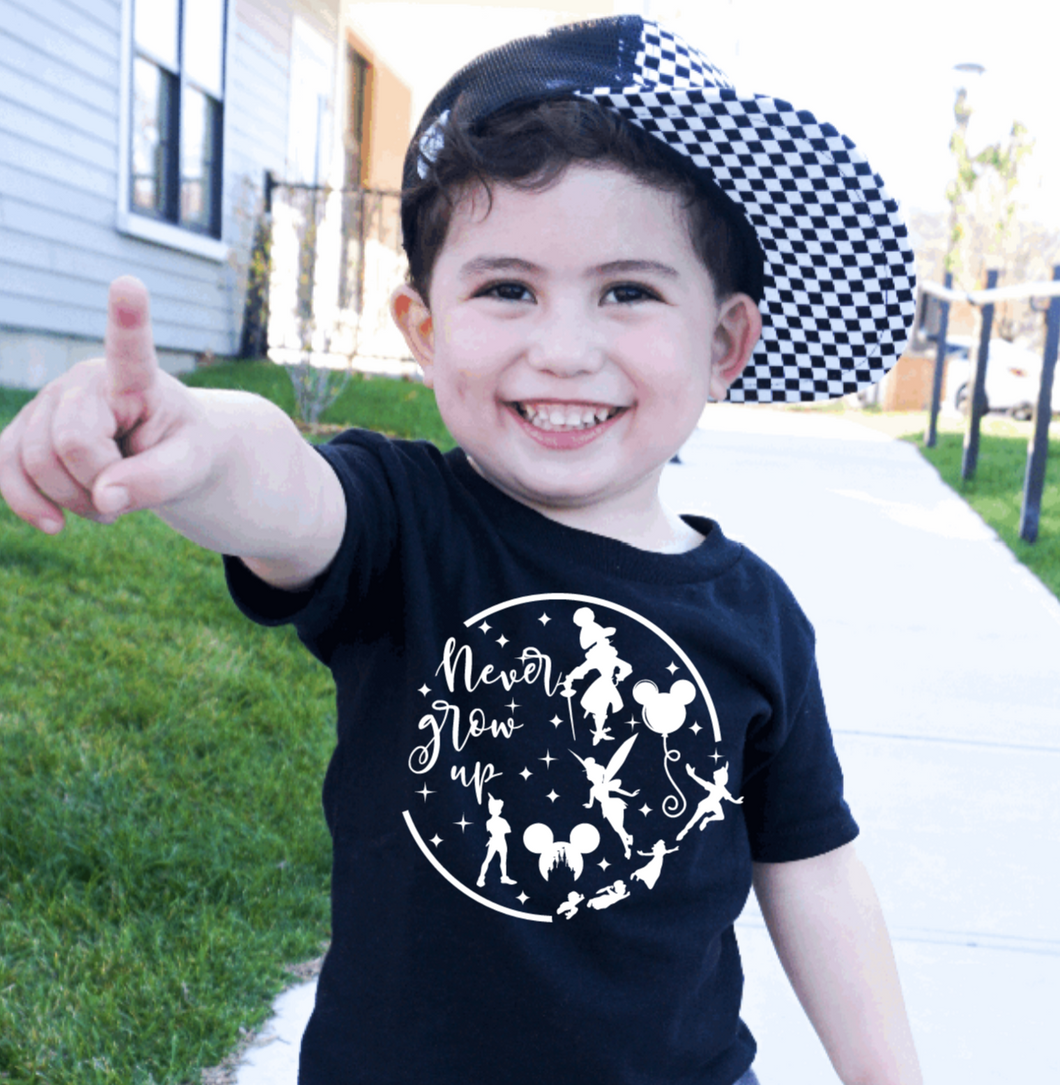 Never Grow Up- Toddler/Youth