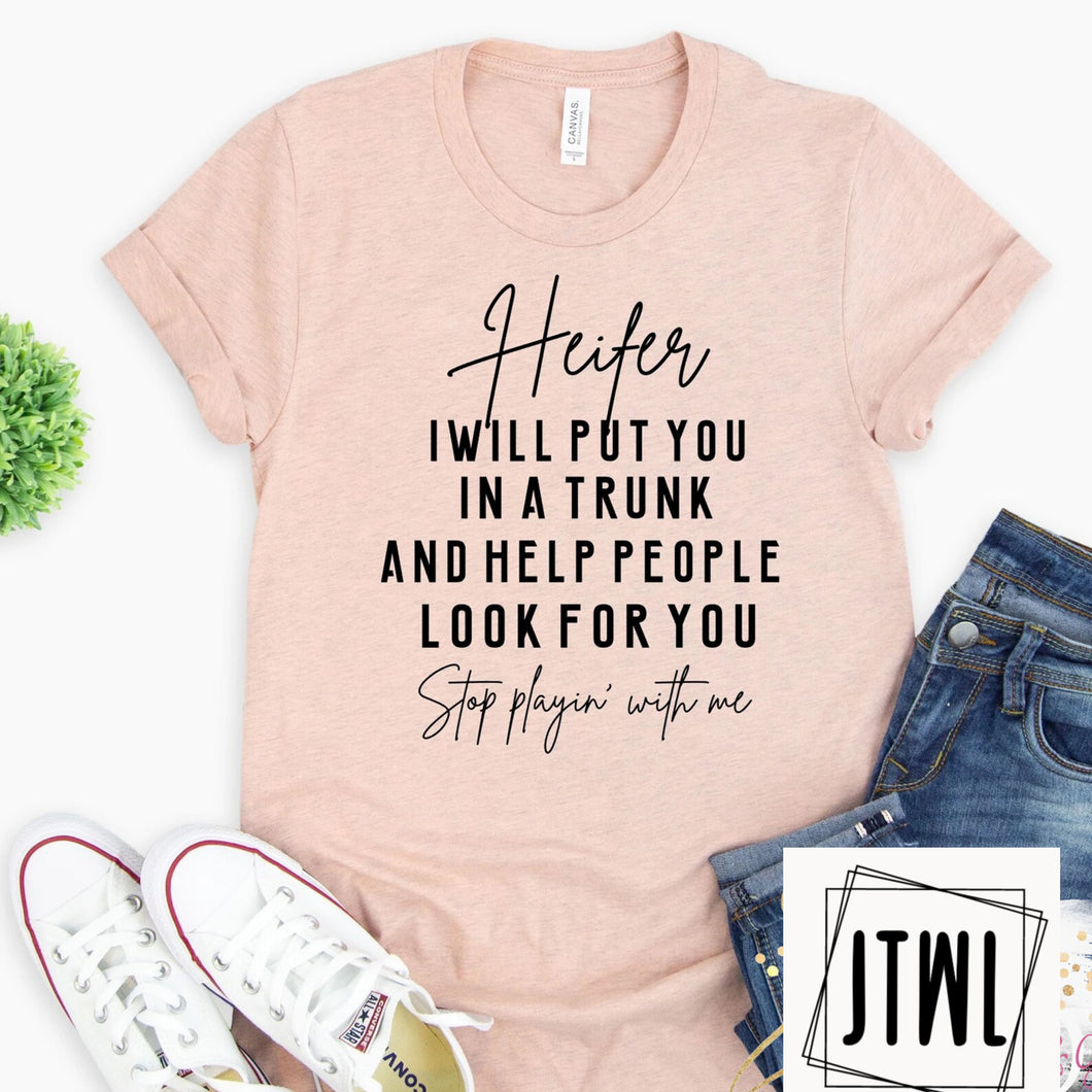 Stop Playin' With Me- Adult