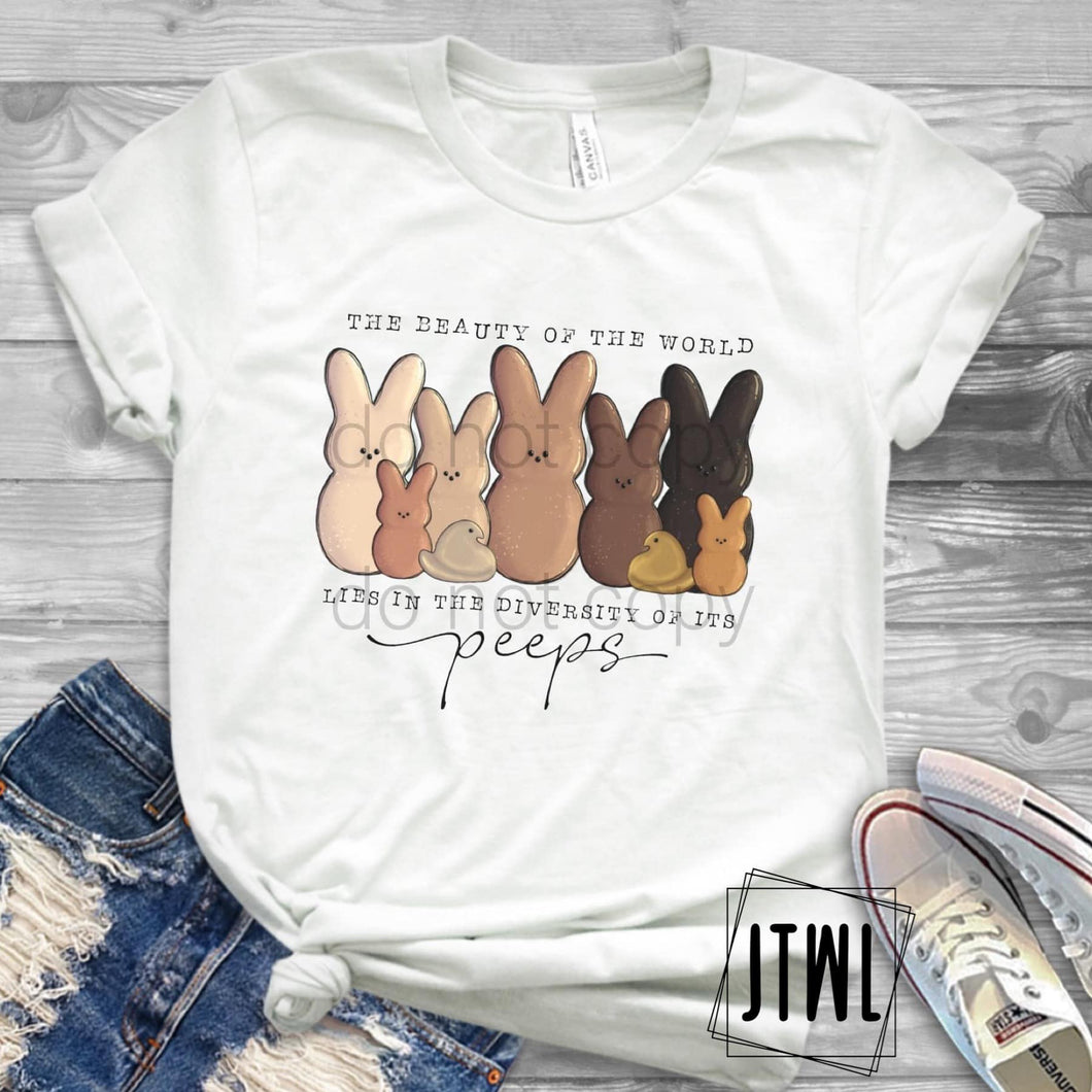 Diversity Peeps Tees