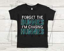 Load image into Gallery viewer, Chasing Hunnies: White Text- All Sizes
