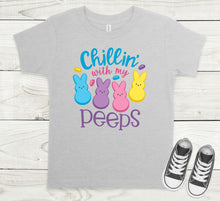 Load image into Gallery viewer, Chillin&#39; With My Peeps- Infant  (choose your favorite color tee)
