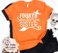 Load image into Gallery viewer, Fourth Sanderson Sister- White Print- Toddler/Youth
