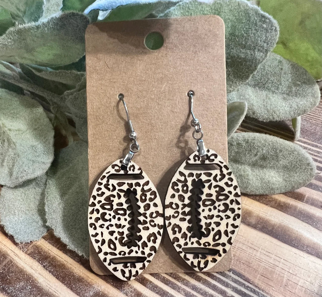 Football Earrings