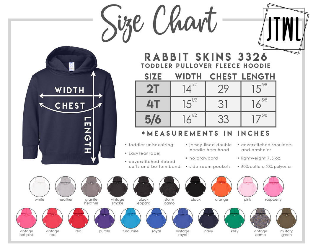 UPGRADE YOUR GARMENT- Toddler Hoodie