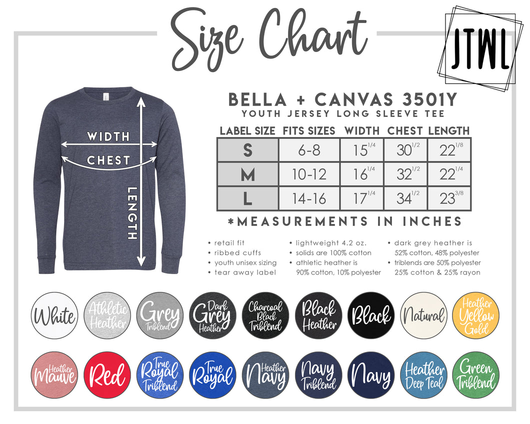 UPGRADE YOUR GARMENT- Youth Long Sleeve