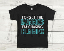 Load image into Gallery viewer, Chasing Hunnies: White Text- All Sizes
