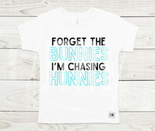 Load image into Gallery viewer, Chasing Hunnies: Black Text- All Sizes
