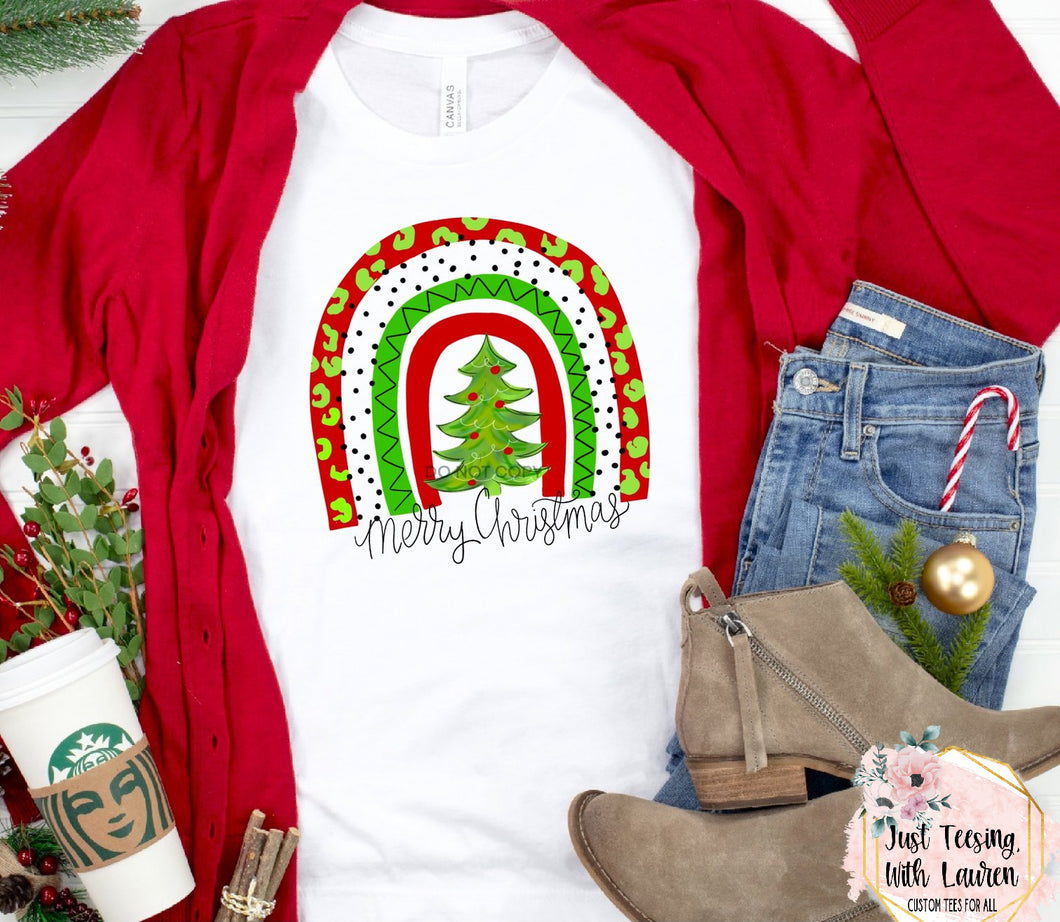 Christmas Rainbow- Adult