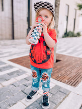 Load image into Gallery viewer, Checkered Ghost- Toddler/Youth
