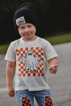 Load image into Gallery viewer, Checkered Ghost- Toddler/Youth
