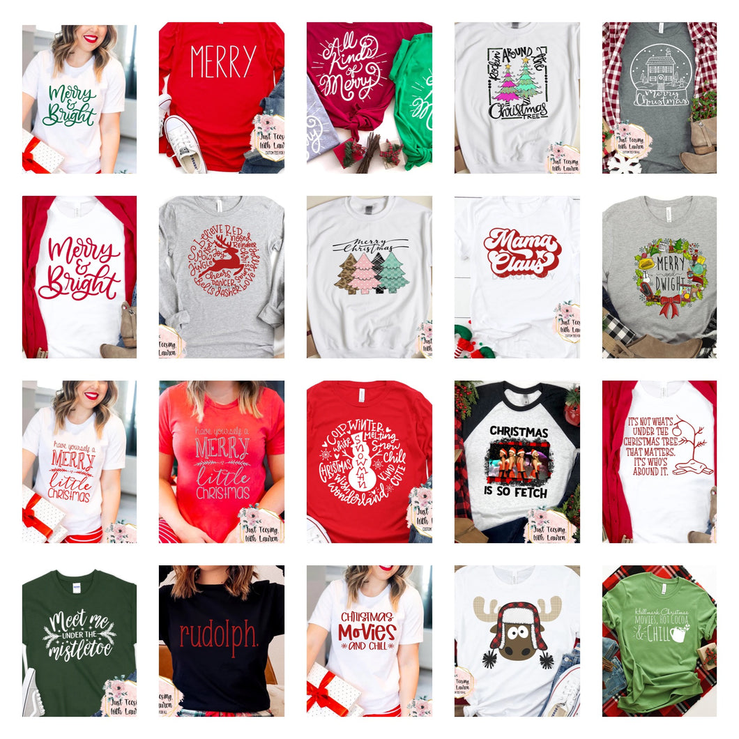Just $14 Each!!!! 24+ Designs- Choose Yours! (Very Limited) Mystery Tee Color