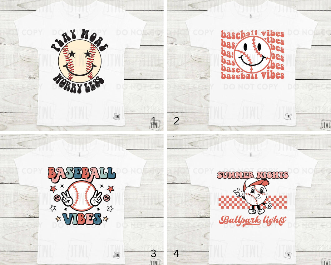 Choose Your Fave!: Baseball- All Sizes