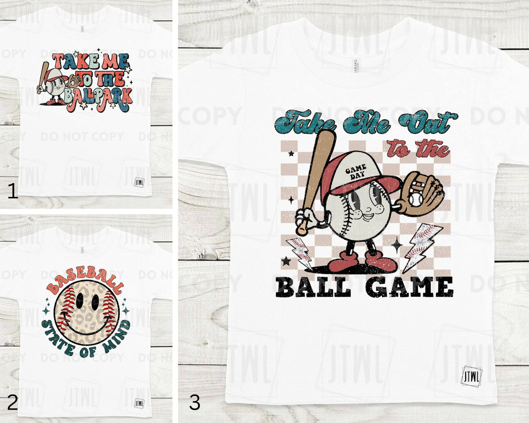 Choose Your Fave!: Baseball- All Sizes