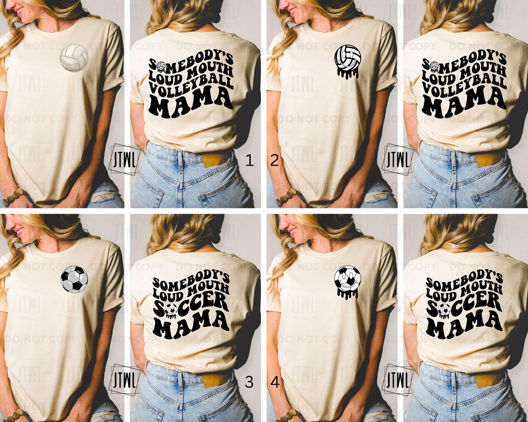 Choose Your Fave!: Volleyball & Soccer Mama- Adult