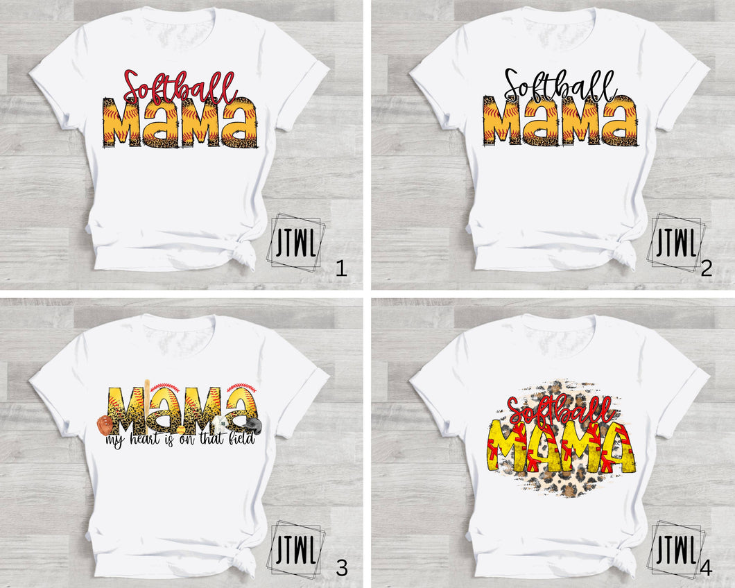 Softball Mama: Choose Your Style!- Adult
