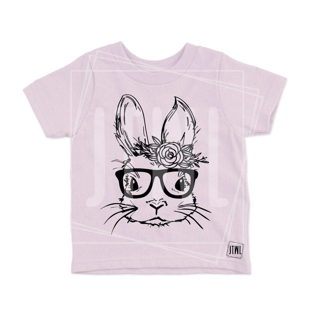 Floral Bunny- Toddler/ Youth