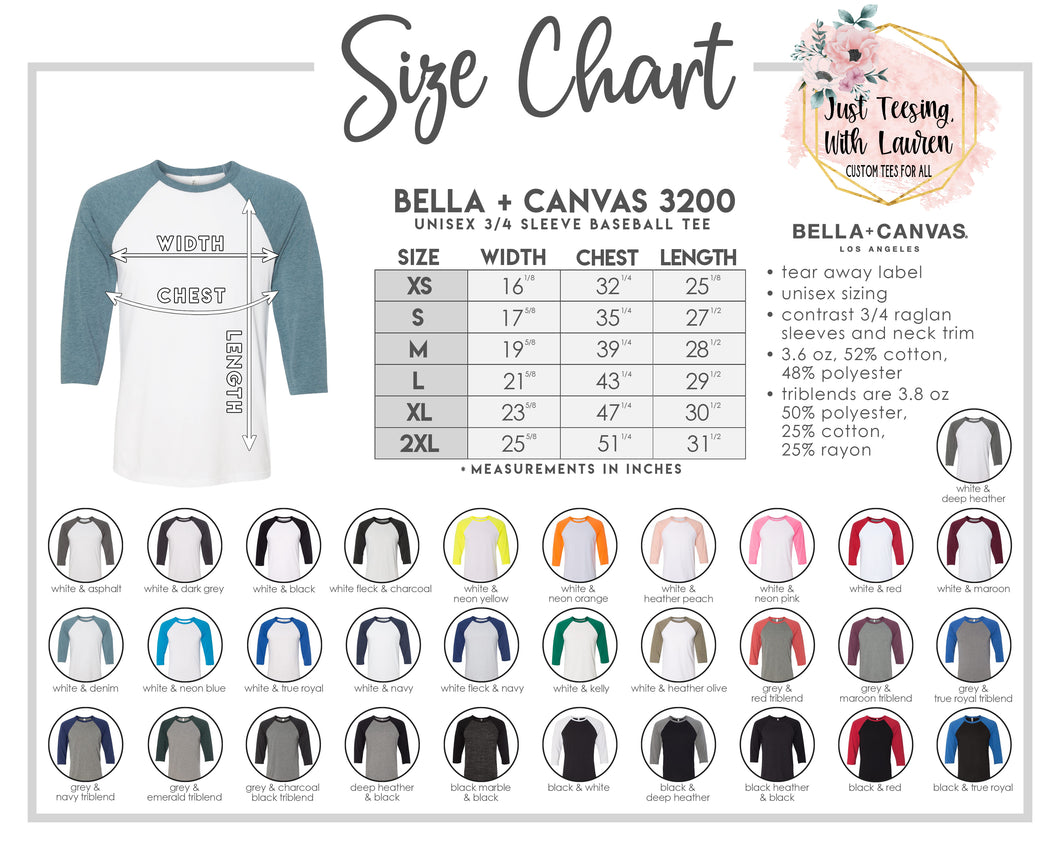 UPGRADE YOUR GARMENT- Adult Raglan Tee