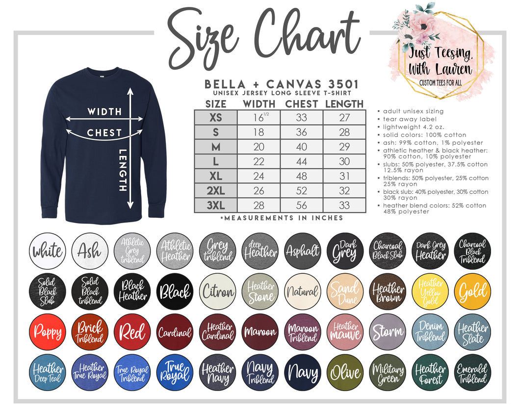 UPGRADE YOUR GARMENT- Luxurious Long Sleeve Tee- Adult