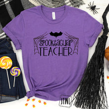 Load image into Gallery viewer, Spooktacular Teacher- Adult
