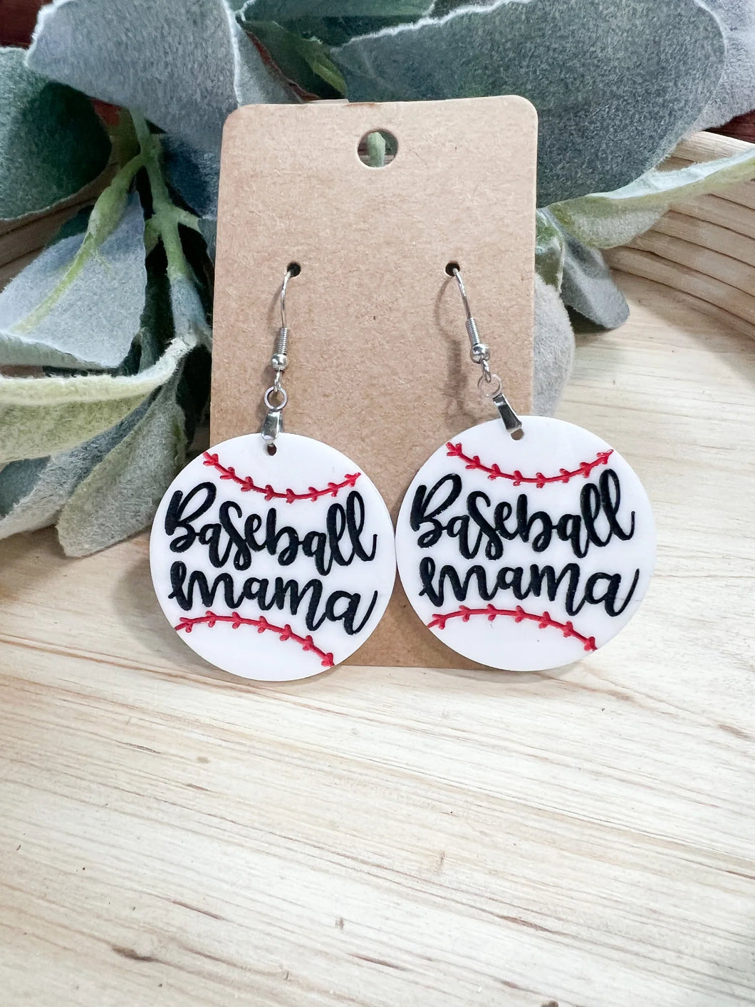 Baseball Mama Earrings
