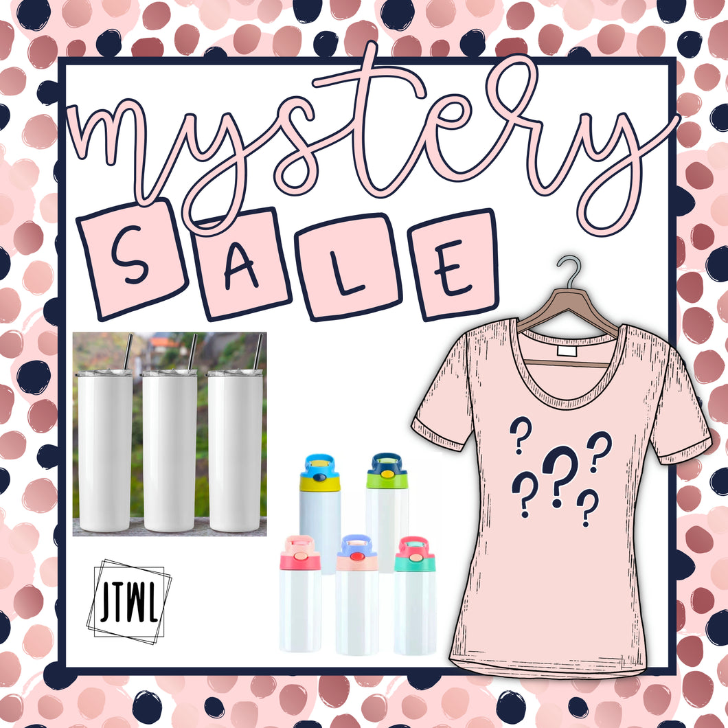 Mystery Tees & Tumblers!- All Sizes