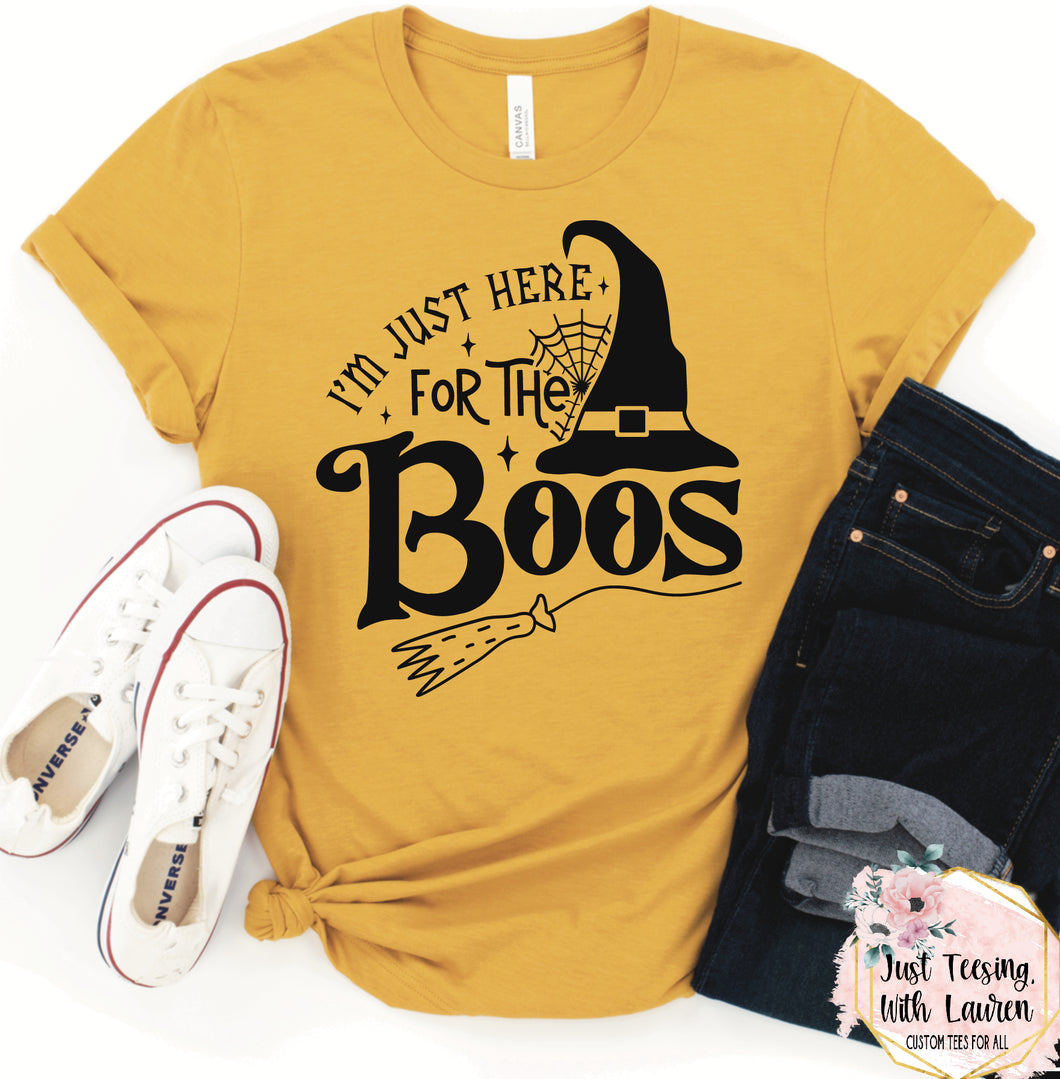 I'm Just Here For The Boos- Adult