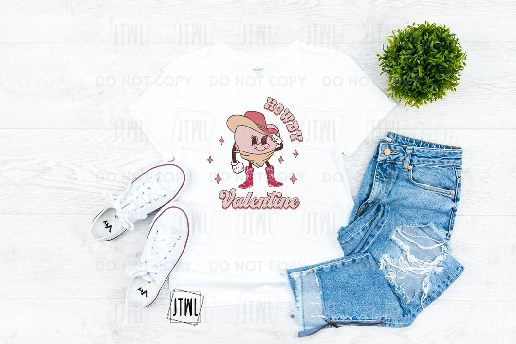 Howdy Valentine- Toddler/ Youth