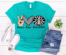 Load image into Gallery viewer, Peace Love Basic Witch- Adult
