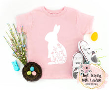 Load image into Gallery viewer, Floral Bunny- Toddler/ Youth
