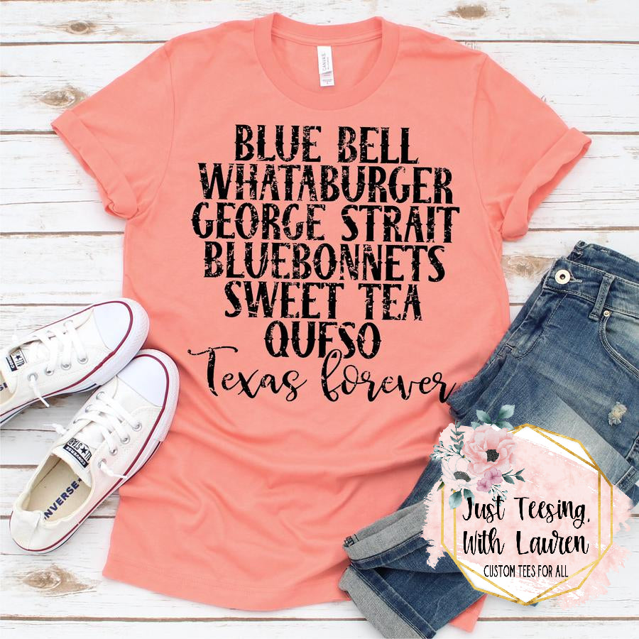 Texas Forever- Black Design
