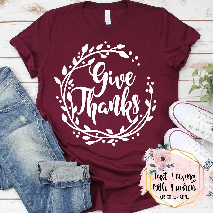 Give Thanks- Adult