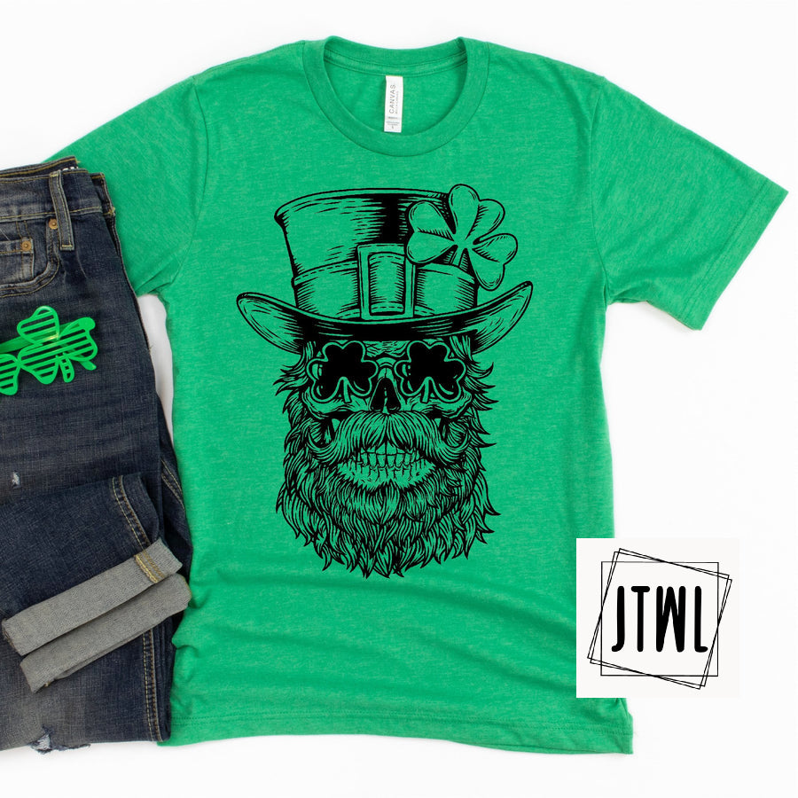 Leprechaun Skull- Adult