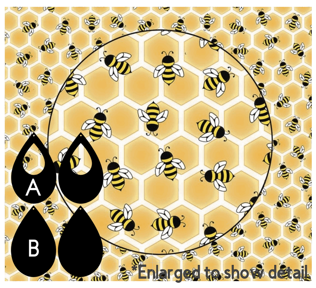 Honey Bee Earrings